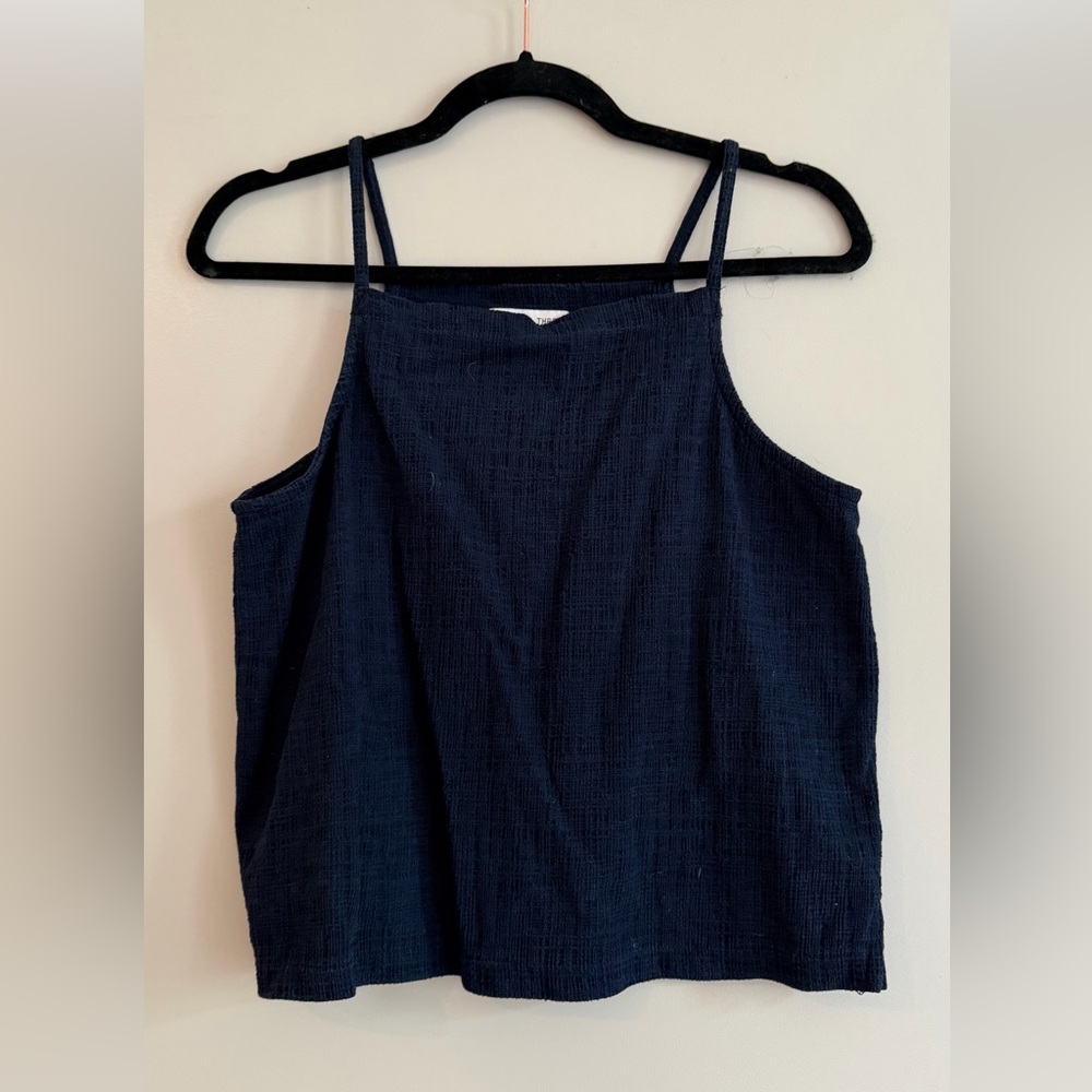 Navy Blue Women's tank Madewell